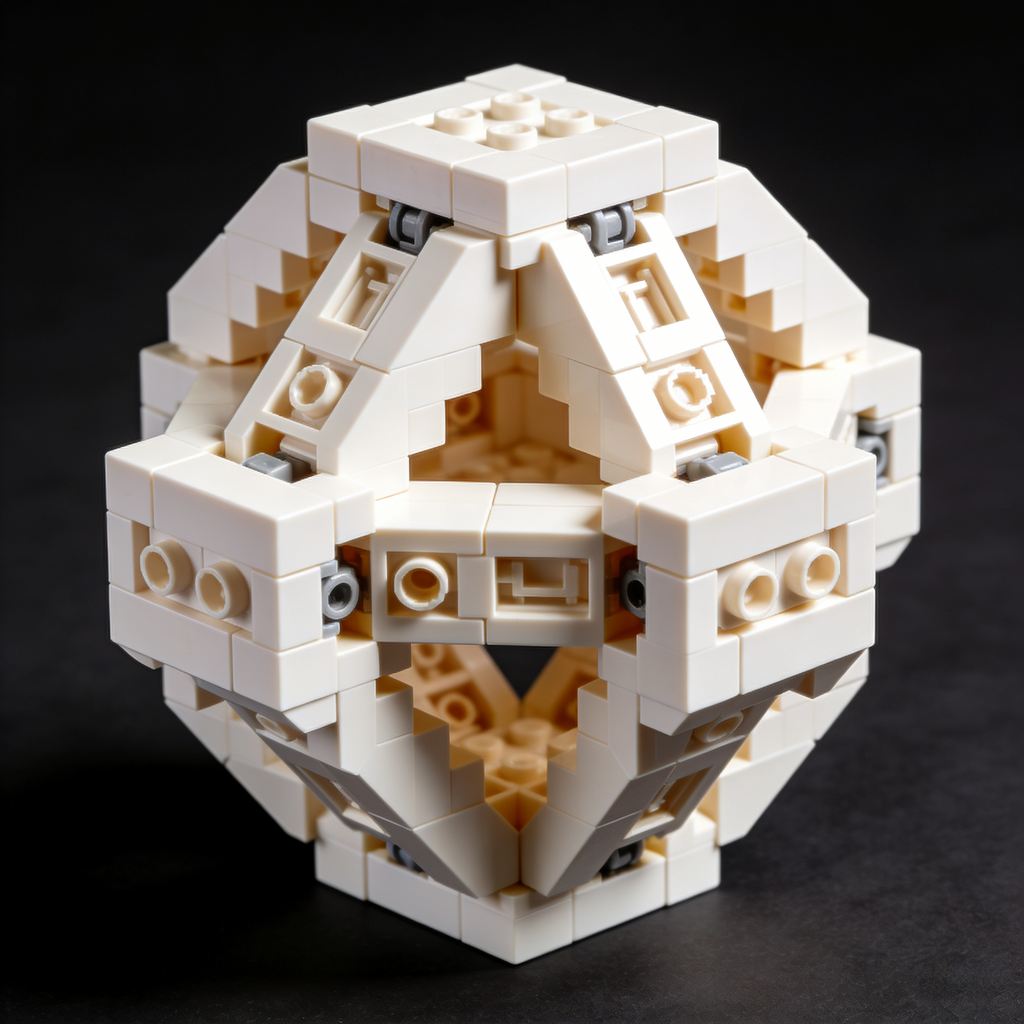 Geometric Orb Building Block Set